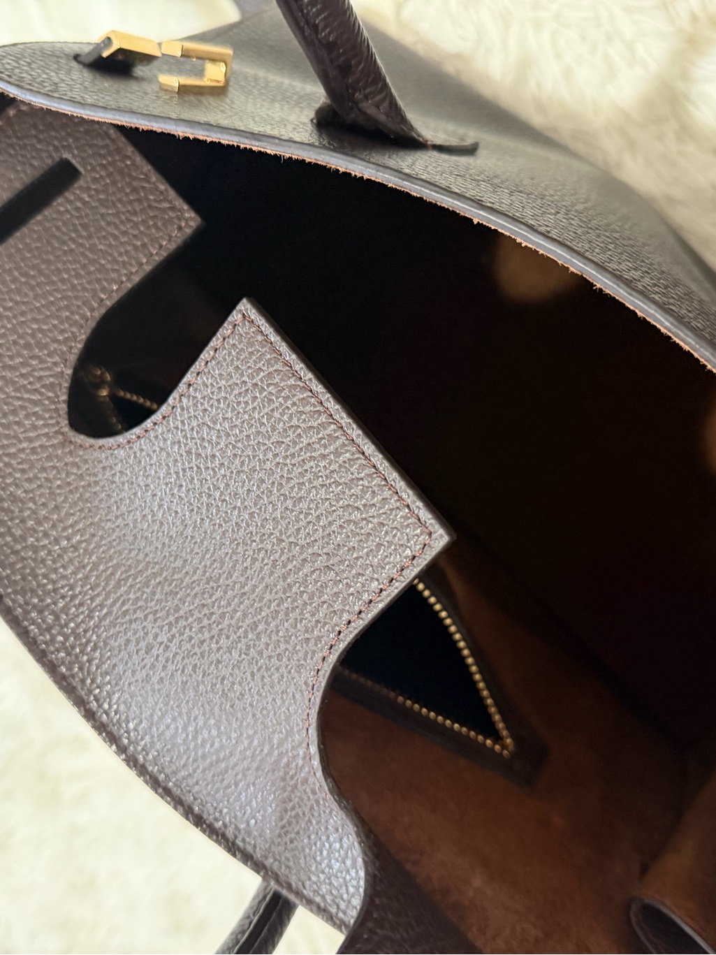 Teddy Blake Gigi Stampato 13" Bag - Nwot - Color: Marrone — image 7 of 8